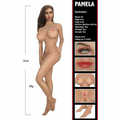 Hidden Desire Banger Babes Pamela - lalka naturalnej wielkości TPE 161 cm