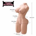 XISE Erica Torso z funkcją ruchu i wibracji, anatomiczny model 84 cm