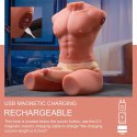 XISE Jason anatomiczny tors męski z systemem ruchu i wibracji 55 cm