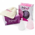 IrisCup Duży Kubeczek Menstruacyjny Rożowy + Torba Sterylizująca