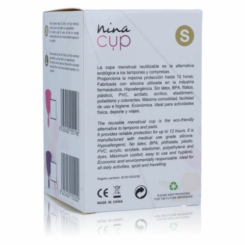 Nina Kiki Kubeczek Menstruacyjny S Rożowy Medyczny Silikon