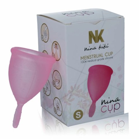 Nina Kiki Kubeczek Menstruacyjny S Rożowy Medyczny Silikon