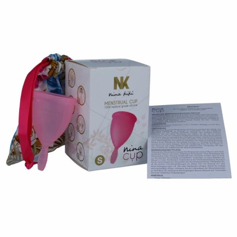 Nina Kiki Kubeczek Menstruacyjny S Rożowy Medyczny Silikon