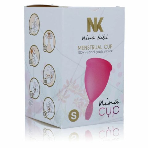 Nina Kiki Kubeczek Menstruacyjny S Rożowy Medyczny Silikon