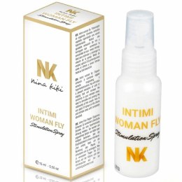 Nina Kiki Womanfly Spray 15ml - naturalny aktywator kobiecej wrażliwości