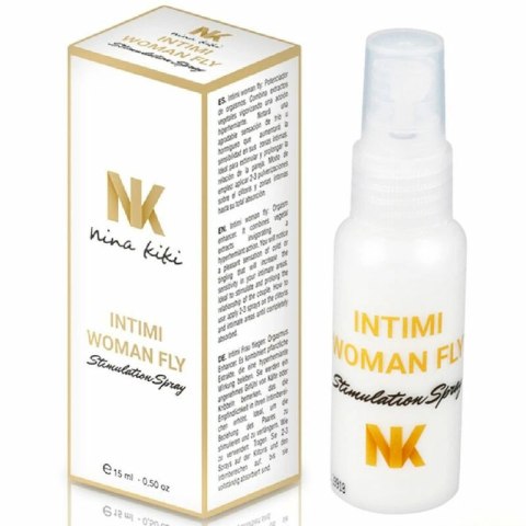 Nina Kiki Womanfly Spray 15ml - naturalny aktywator kobiecej wrażliwości