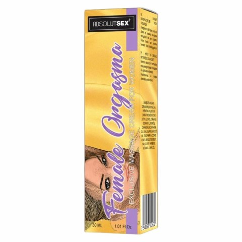 RUF Female Orgasma krem do masażu intymnego z kamforą i witaminą E 30ml