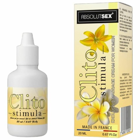 RUF Sensual Clitoral Gel 20ml - żel stymulujący, precyzyjna aplikacja