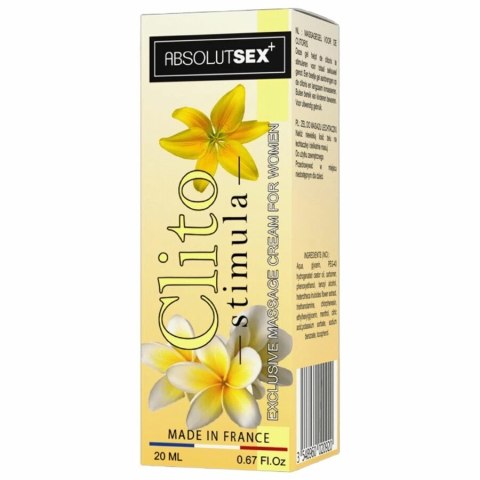 RUF Sensual Clitoral Gel 20ml - żel stymulujący, precyzyjna aplikacja