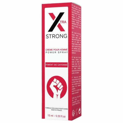 RUF X Spray do masażu, intensywny, 15 ml