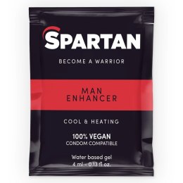 SPARTAN Żel dla mężczyzn efekt ciepło-zimno 100% wegański 4ml