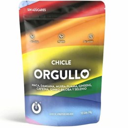 WUG Sex Sense Pride Guma do Żucia 10 szt. Czerwone Owoce Bezglutenowa