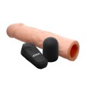 Enhancers Wibrująca Nakładka Anatomiczna z Pilotem 22 cm Light