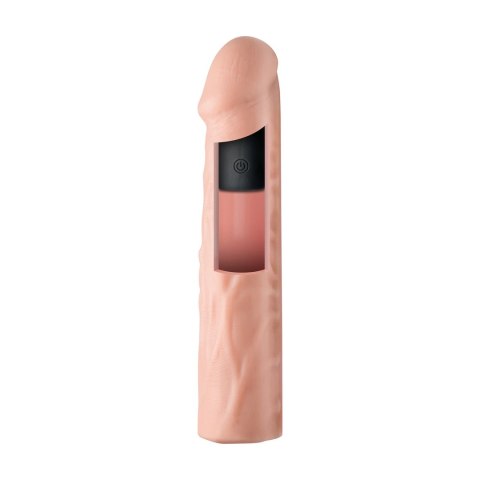 Enhancers Wibrująca Nakładka Anatomiczna z Pilotem 22 cm Light
