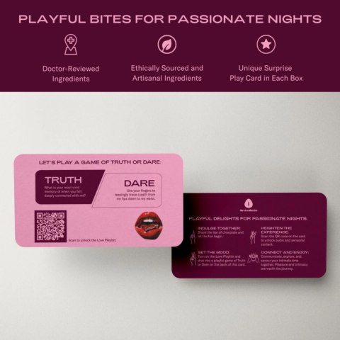 The Oh Collective Date Night Czekoladki z Macą i Żeń-Szeniem 60g