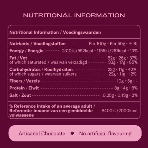 The Oh Collective Date Night Czekoladki z Macą i Żeń-Szeniem 60g