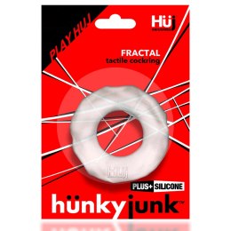 Hunkyjunk Fractal Pierścień Anatomiczny Plus+SILICONE Clear Ice