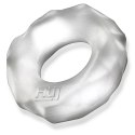 Hunkyjunk Fractal Pierścień Anatomiczny Plus+SILICONE Clear Ice