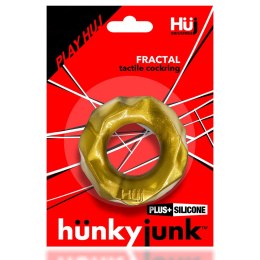 Hunkyjunk Fractal Pierścień Intymny Bronze Plus+Silicone Stretch