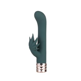 Kusha Silicone - Intymny masażer dwusilnikowy, medyczny silikon