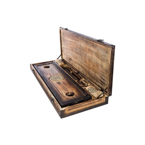 Lodbrock Schlossmeister Zestaw Drewniany z Akcesoriami - Premium Box
