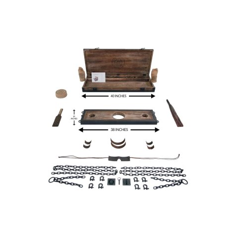 Lodbrock Schlossmeister Zestaw Drewniany z Akcesoriami - Premium Box