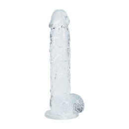 RealRock Crystal Clear model 5, 12,7 cm - przezroczysty, z przyssawką