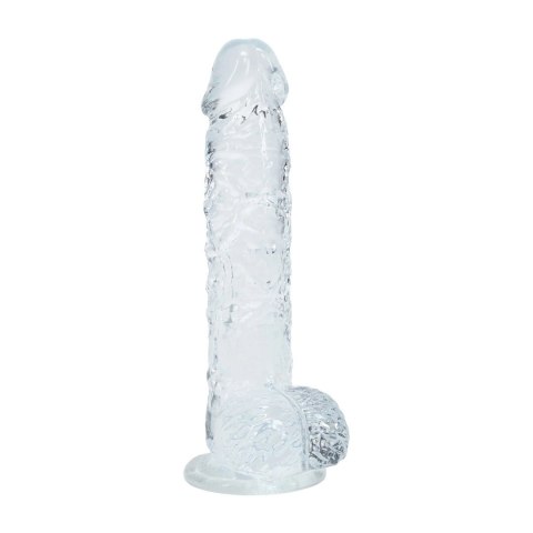 RealRock Crystal Clear model 5, 12,7 cm - przezroczysty, z przyssawką