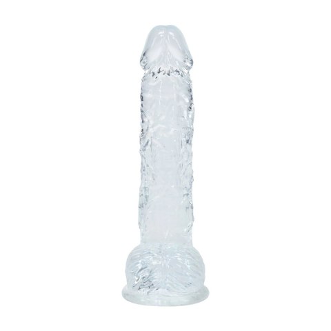 RealRock Crystal Clear model 5, 12,7 cm - przezroczysty, z przyssawką