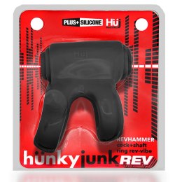 Revhammer Tar Ice/Red - Pierścieniowy system wibracyjny Plus+SILICONE