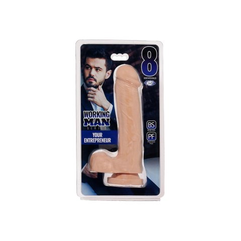 Working Man Entrepreneur 20 cm model z przyssawką, PVC bez ftalanow