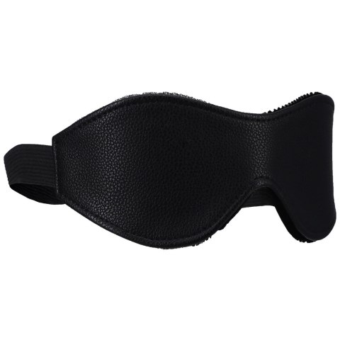 Doc Johnson Vegan Leather Czarna Maska na Oczy z Miękką Podszewką Doc Johnson Vegan Leather Czarna Maska na Oczy z Miękką Podszewką