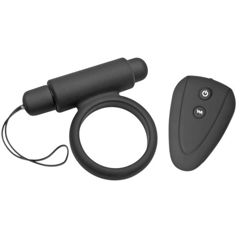 XR Brands Trinity Vibes silikonowy pierścień wibrujący pilot 10 trybow XR Brands Trinity Vibes silikonowy pierścień wibrujący pilot 10 trybow