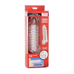XR Brands Tuleja powiększająca 2/4 cm, elastyczna tekstura, TPR