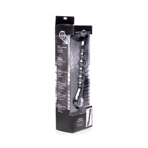 XR Brands wibrujące kulki silikonowe 10 trybow czarne XR Brands wibrujące kulki silikonowe 10 trybow czarne