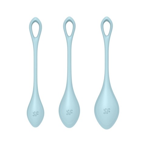 Satisfyer Yoni Power 2 - zestaw kul do ćwiczeń mięśni miednicy, czarny Satisfyer Yoni Power 2 - zestaw kul do ćwiczeń mięśni miednicy, czarny