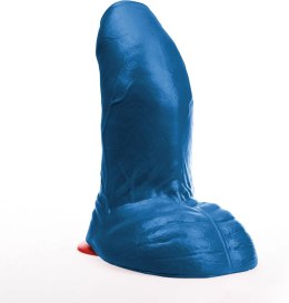 Buri XL Blue - Model anatomiczny zakrzywiony z mocowaniem, 27 cm