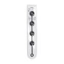 Levelz Kule anatomiczne XXL silikonowe 60mm czarne z uchwytem