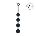 Levelz Kulki Silikonowe Anatomiczne XL 40mm Czarny
