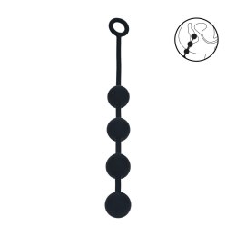 Levelz Kulki Silikonowe Anatomiczne XL 40mm Czarny
