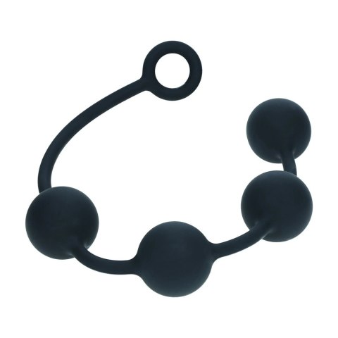 Levelz Round XL Kulki Silikonowe 50mm Czarny - ergonomiczny model