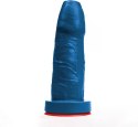 Magni XL model anatomiczny PVC z przyssawką 24.5 cm niebieski