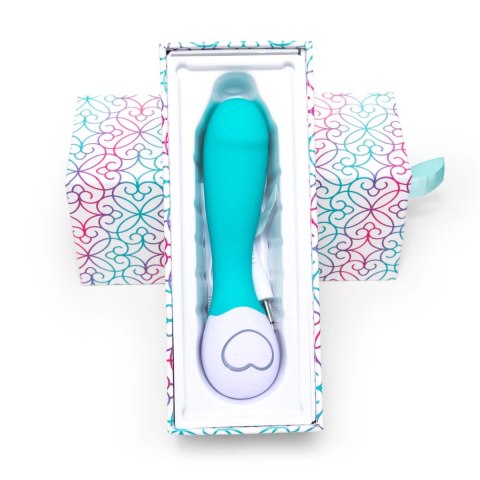 OhMiBod Lovelife Cuddle Mini - kompaktowy masażer G-Spot turkusowy