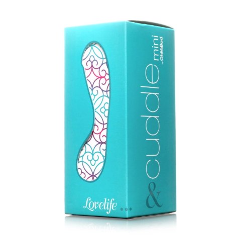 OhMiBod Lovelife Cuddle Mini - kompaktowy masażer G-Spot turkusowy