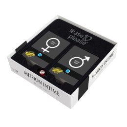 Tease & Please Mission Intime 100% Kinky - gra dla par, 240 kart, FR