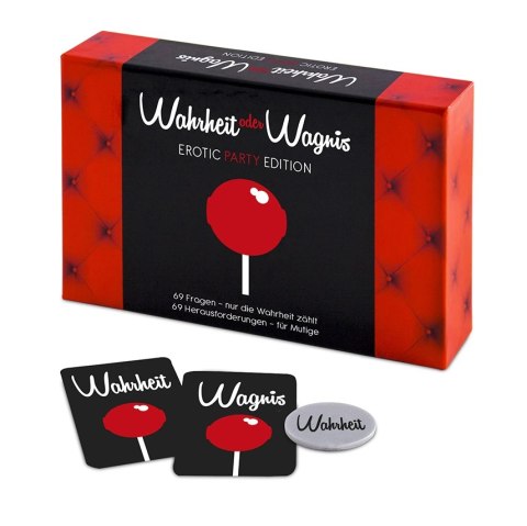 Wahrheit oder Wagnis Party Edition DE - gra towarzyska 18+ 69 pytań i zadań