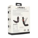 LEVELZ Beaded Prostate - Czarny stymulator silikonowy z funkcją podgrzewania