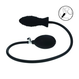 LEVELZ Czarny Balonowy Korek Anatomiczny z Silikonu 15 cm