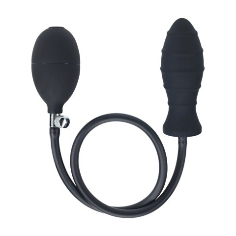 LEVELZ Czarny Balonowy Korek Anatomiczny z Silikonu 15 cm