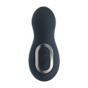 LEVELZ Intense Black - silikonowy masażer z funkcją ruchu i wibracji